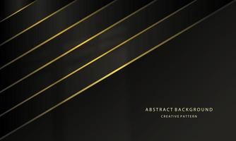 Abstract background Geometric liquid gradient of dark ash color and golden gradient with golden light on the back, for posters, banners, etc., EPS vector design copy space area 10