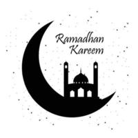 Ramadhan Kareem The Illustration vector