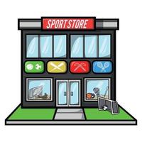 Sport Shop Illustration Design vector