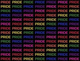 LGBT Pride Month. Seamless pattern colorful rainbow color background. Vector. vector