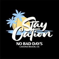 staycation vector typography for t-shirt. perfect for simple style