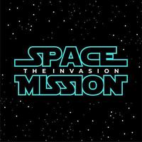 space mission vector typography for t-shirt. perfect for simple style