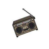 radio icon design, a simple icon with an elegant concept, suitable for your collection or business logo vector