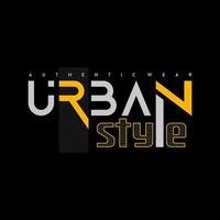 estilo urbano, cita, diseño gráfico tipográfico de eslogan, para estampados de camisetas, ilustración vectorial vector