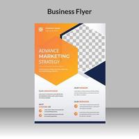 Creative Business, corporate flyer design template vector