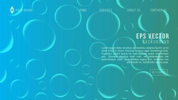 Abstract green turquoise geometric background. Modern background design. Liquid color. Fluid shapes composition. Fit for presentation design. website, basis for banners, wallpapers, brochure, posters vector