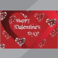 Happy Valentine's Day Post Design vector