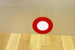 True sunlight and artificial lighting. Abstract photo of light and dark.