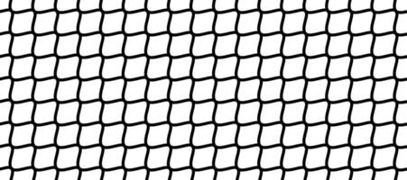 Dibujo a mano alzada, red de portería de fútbol de patrones sin fisuras vector