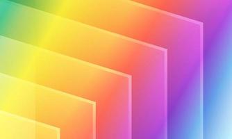 ilustración stock vector gradiente de arco iris en el fondo