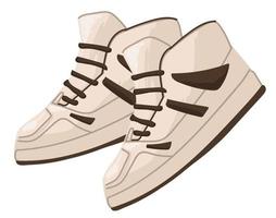 moda de la década de 2000, zapatillas de deporte con estilo para hombres vector