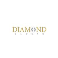 diamond logo luxury premium brand vector