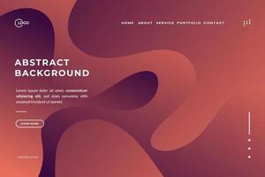 Dark Red Colorful Abstract Background liquid gradient trendy, suitable for website landing pages, mobile apps vector