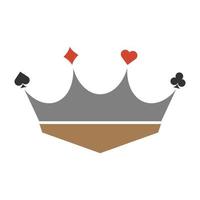 Gambling icon logo design vector