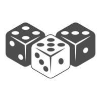 Gambling icon logo design vector
