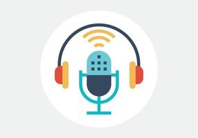 microphone vector illustration