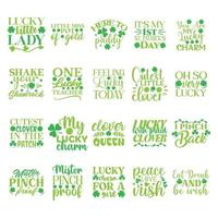 St Patrick's day t shirt designs vector