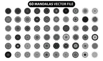 Mandala set, mandala vector bundle, vintage mandala, colorfull mndala set, line art, mandala, luxury mandalabackground,mandala background
