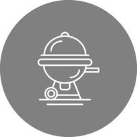 icono de vector de barbacoa