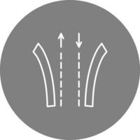 Line Icon With Background vector