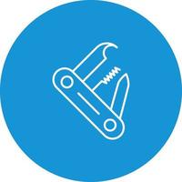 Swiss Army Knife Vector Icon