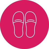 Slippers Vector Icon