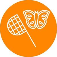 Butterfly Catcher Vector Icon