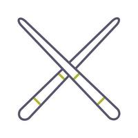 Pool Cue Vector Icon