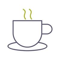 Unique Hot Coffee Vector Icon