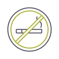 No Smoking Vector Icon