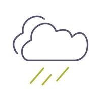 icono de vector de lluvia