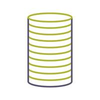 Stack of Coins Vector Icon
