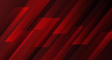 3D red geometric abstract background overlap layer on dark space with diagonal lines decoration. Modern graphic design element striped style for banner, flyer, card, brochure cover, or landing page vector