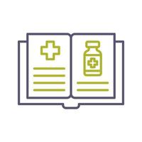 Medical Book Vector Icon