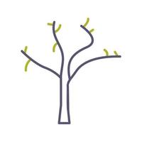 Tree with no Leaves Vector Icon