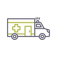 Ambulance Vector Icon