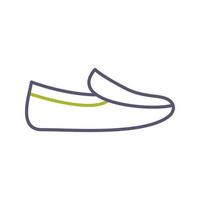 Men's Loafers Vector Icon