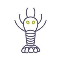 Lobster Vector Icon