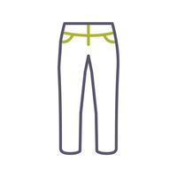 icono de vector de pantalones