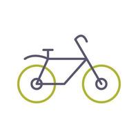 icono de vector de bicicleta