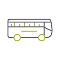 icono de vector de bus