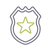 icono de vector de escudo