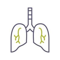 Lung Vector Icon