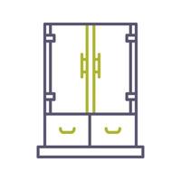 Cabinet Drawer Vector Icon