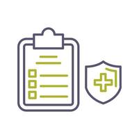 Medical Insurance Vector Icon