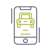 icono de vector de transporte