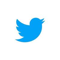 logotipo de twitter, vector de icono de twitter, vector libre de símbolo de twitter