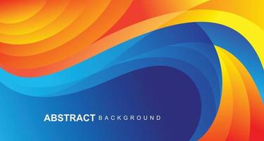 Abstract vector design for banner with modern color concept