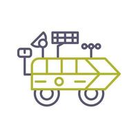 Moon Rover Vector Icon