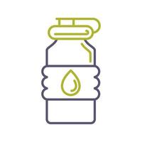 Water Bottle Vector Icon